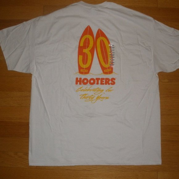 Hooters Other - New Mens Hooters 30 Years Clearwater FL Medium